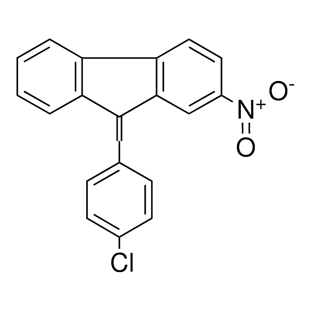 Merck 9-(4-CHLOROBENZYLIDENE)-2-NITRO-