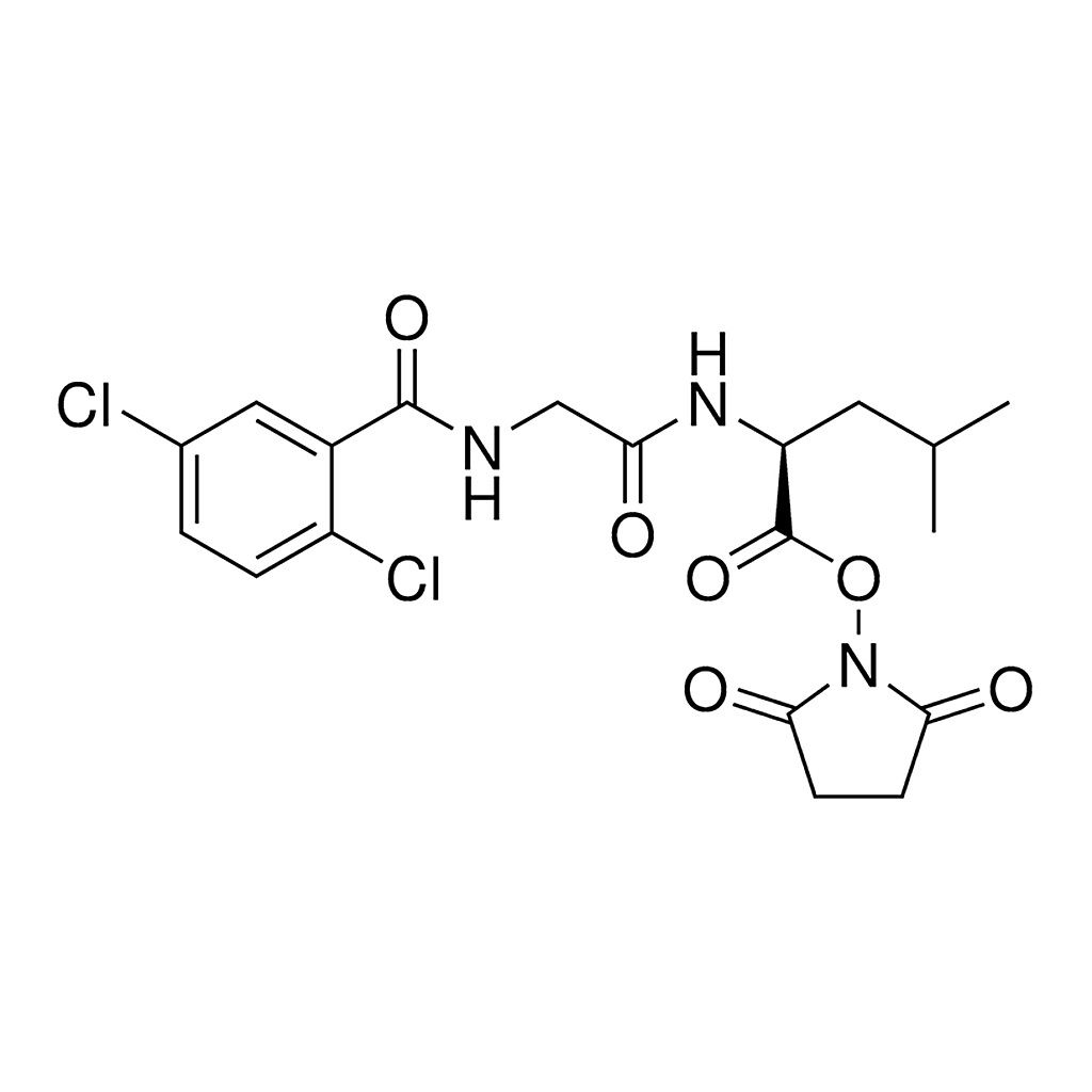 Merck 2,5-dioxopyrrolidin-1-yl (2,5-dichlorobenzoyl)glycyl-L-leucinate