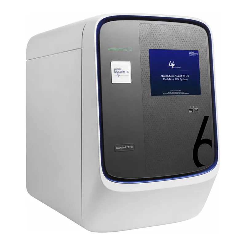 Thermo Fisher Scientific QuantStudio 6 Flex Real-Time PCR System, 96-well Fast, laptop