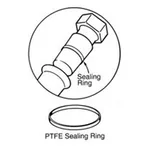 Merck GLINDEMANN PTFE SEALING RINGS FOR &