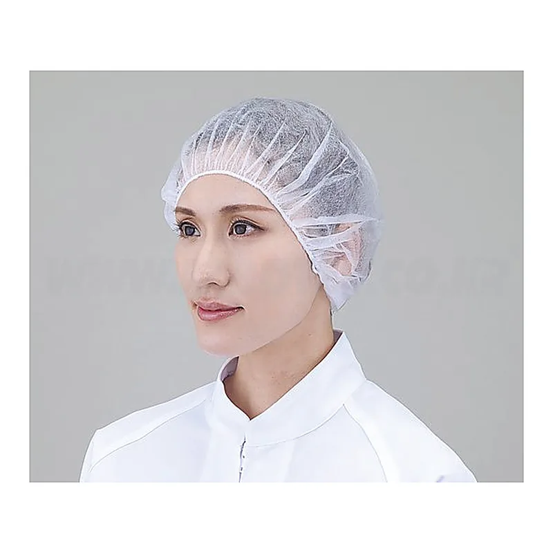 AS ONE Disposable White Nurse Cap, 일회용 헤어캡