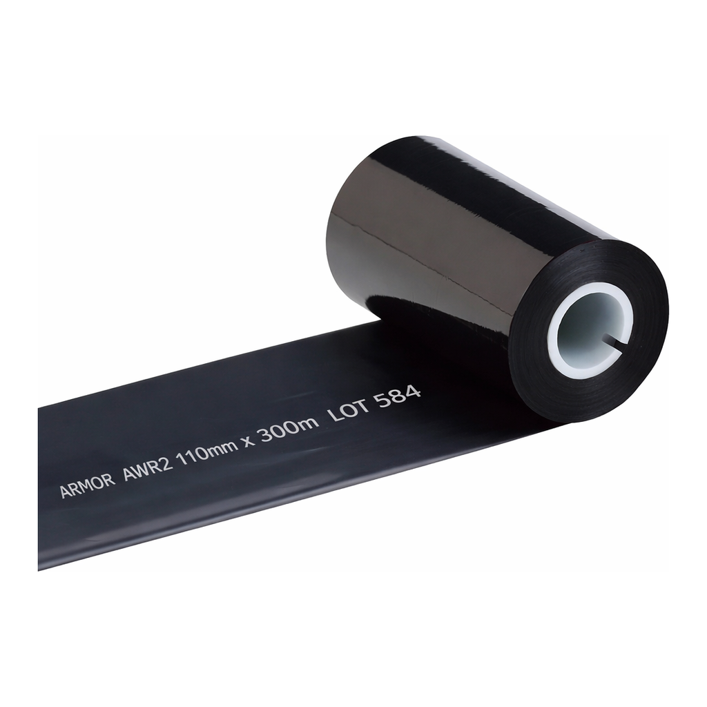 Brady Thermal Transfer 1'' Core R6000 Halogen Free Series Printer Ribbon with Plastic Core
