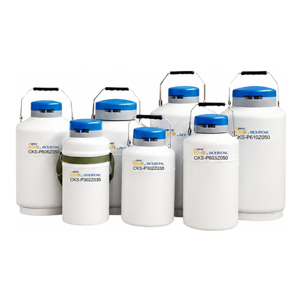 CryoKING Liquid Nitrogen Tank, Portable Dewar Series