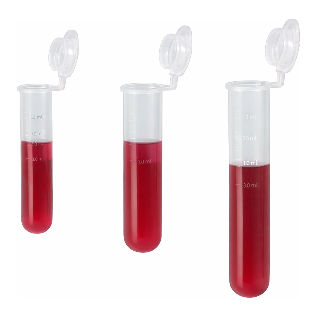Daihan Science WisdTM 5~10㎖ Multi-use Centrifuge Tube, PP, with Integral Snap Cap and Round Bot