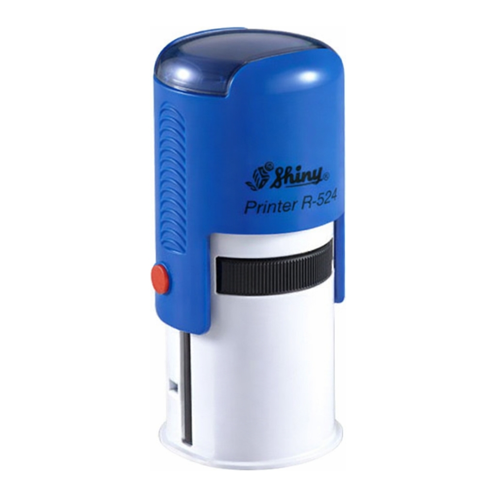 OFFICENEX 선생님용 칭찬 도장 R-524 검(적색/홀더색상랜덤)