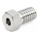 Agilent Nut-Counter Bore, 1/16 in.
