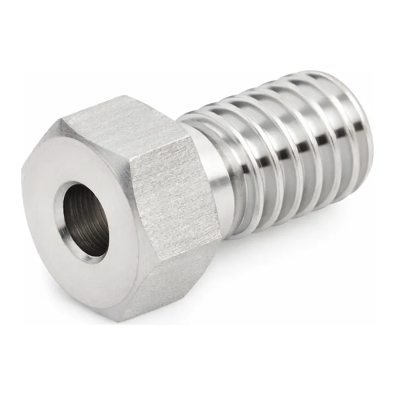 Agilent Nut-Counter Bore, 1/16 in.