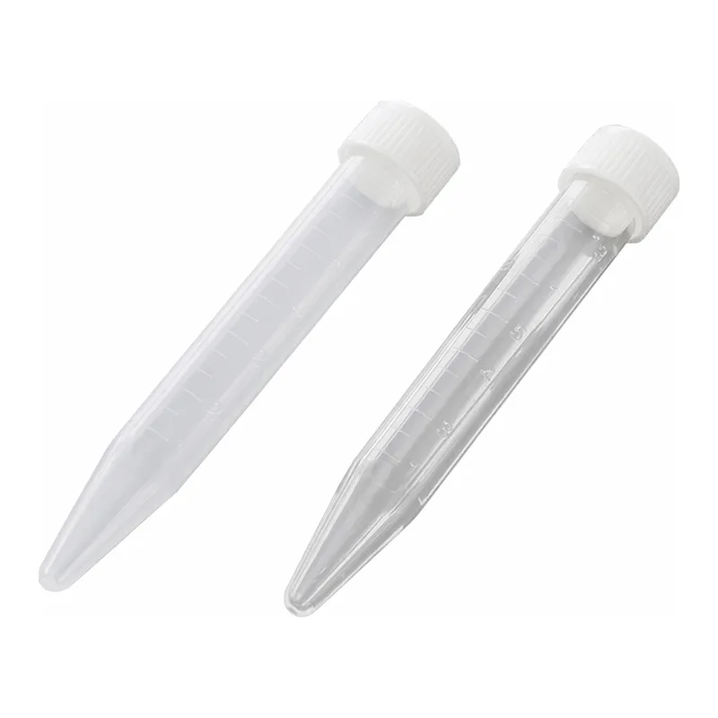 AS ONE Centrifuge Tube Screw Cap, 원심관(10㎖·스크루 캡)