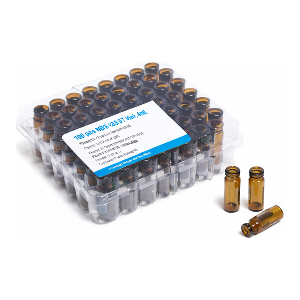 Agilent Vial,snap,2ml,ambr,WrtOn,100PK