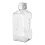 Thermo Fisher Scientific Nalgene Square PETG Platinum Certified Clean Media Bottle