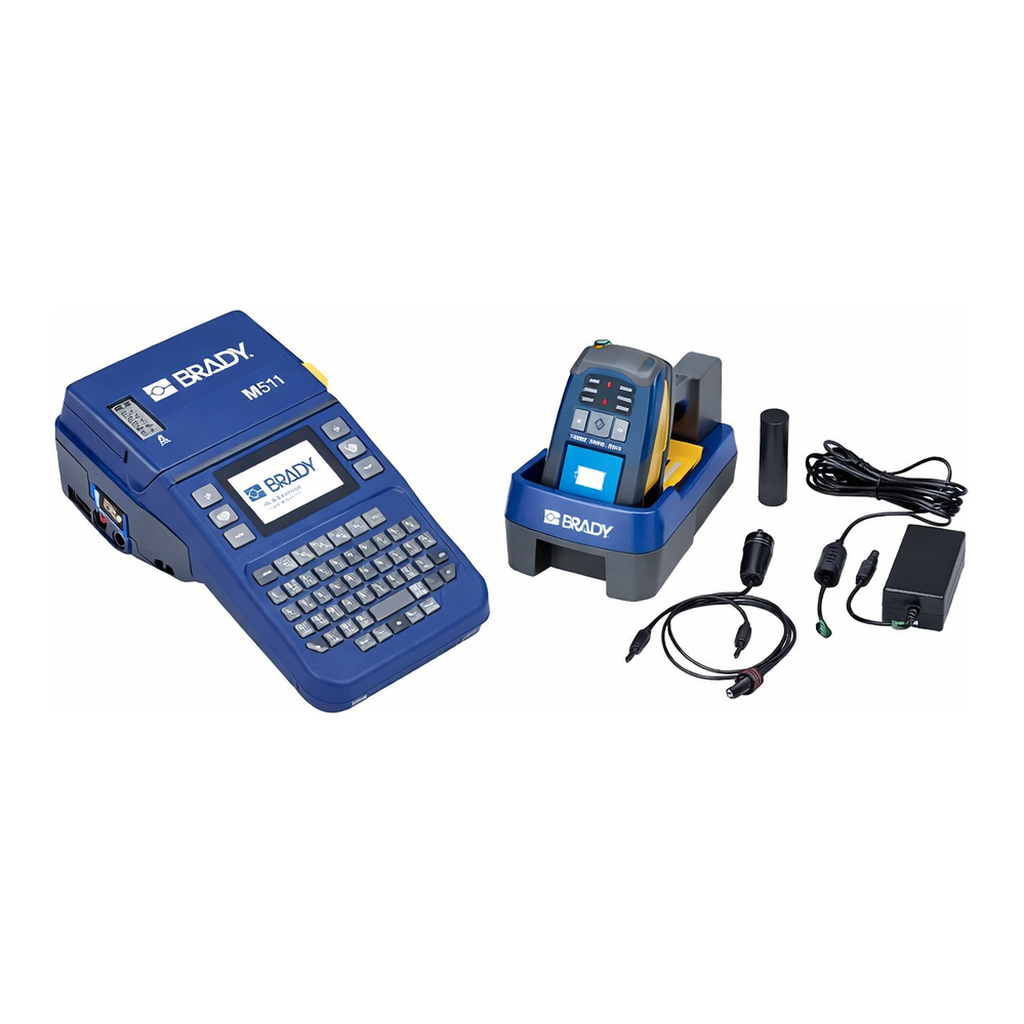 Brady M510 Label Printer with V4500 Barcode Scanner and Product & Wire ID Software