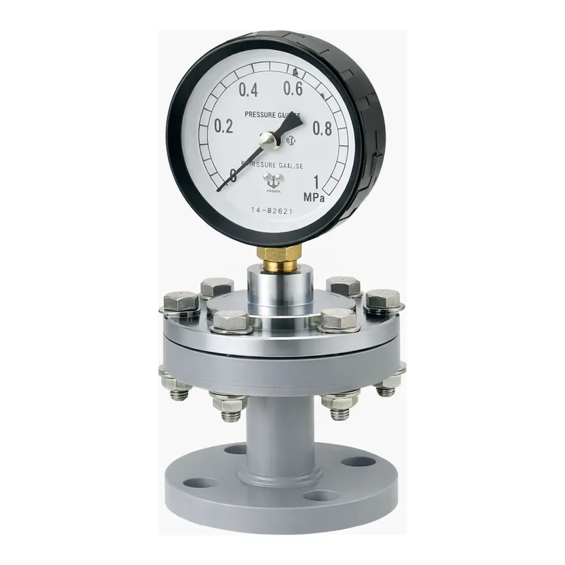 AS ONE Diaphragm Pressure Gauge(Flange Type·Screw Type), 다이어프램식 압력계(플랜지타입·스크루타입)