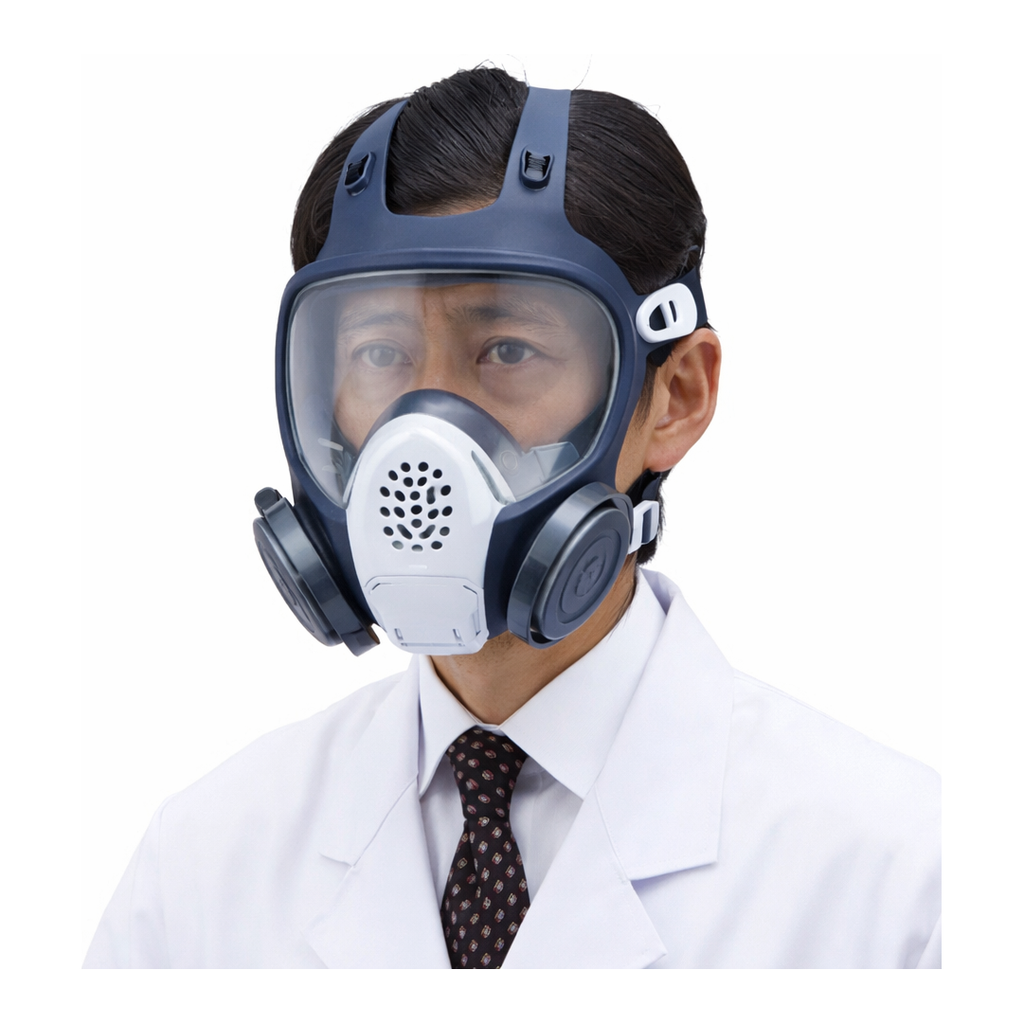 AS ONE Dust-Proof Mask(Whole Face Type), 방진마스크(전면형)
