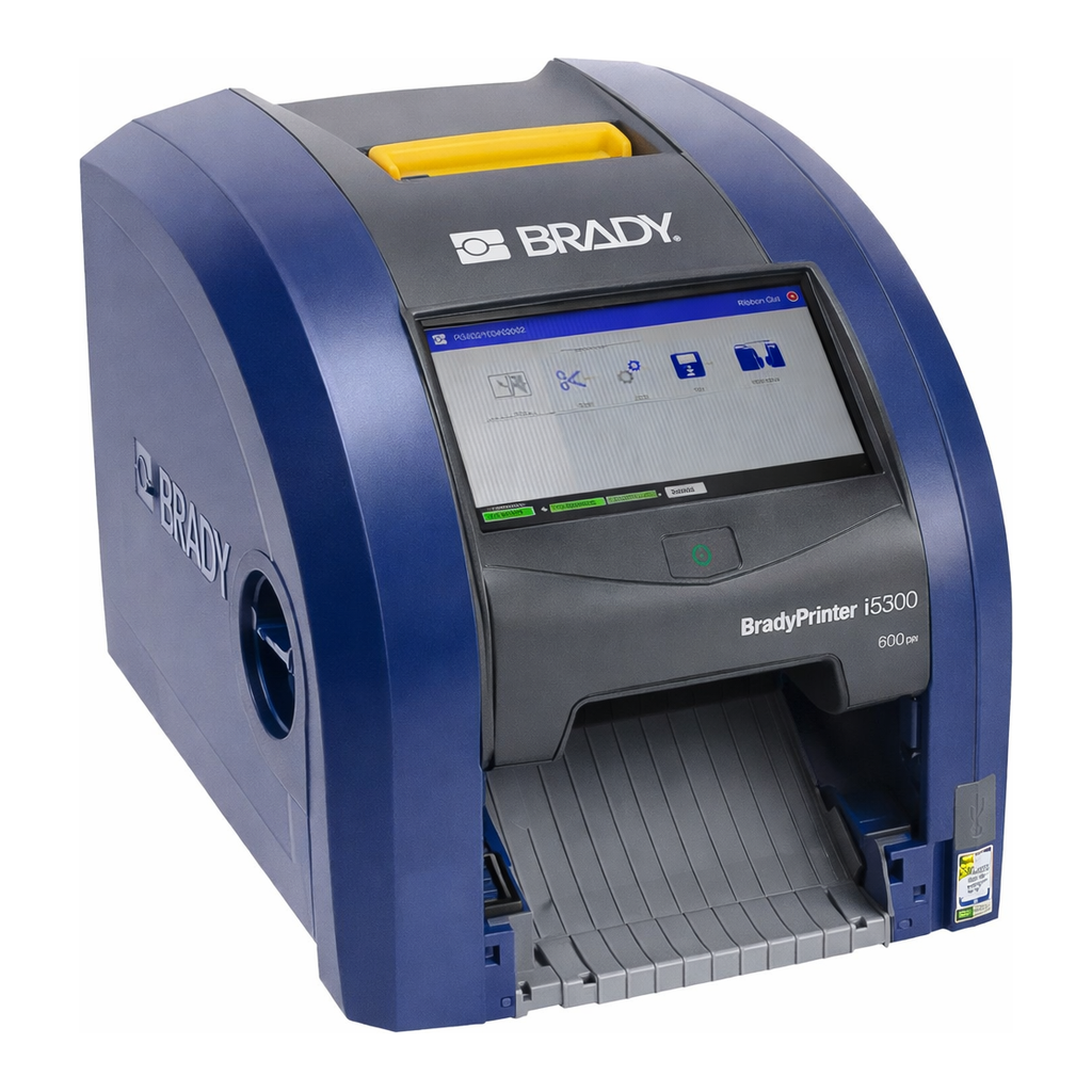 Brady BradyPrinter i5300 600 dpi with Wi-Fi and Safety & Facility ID Software