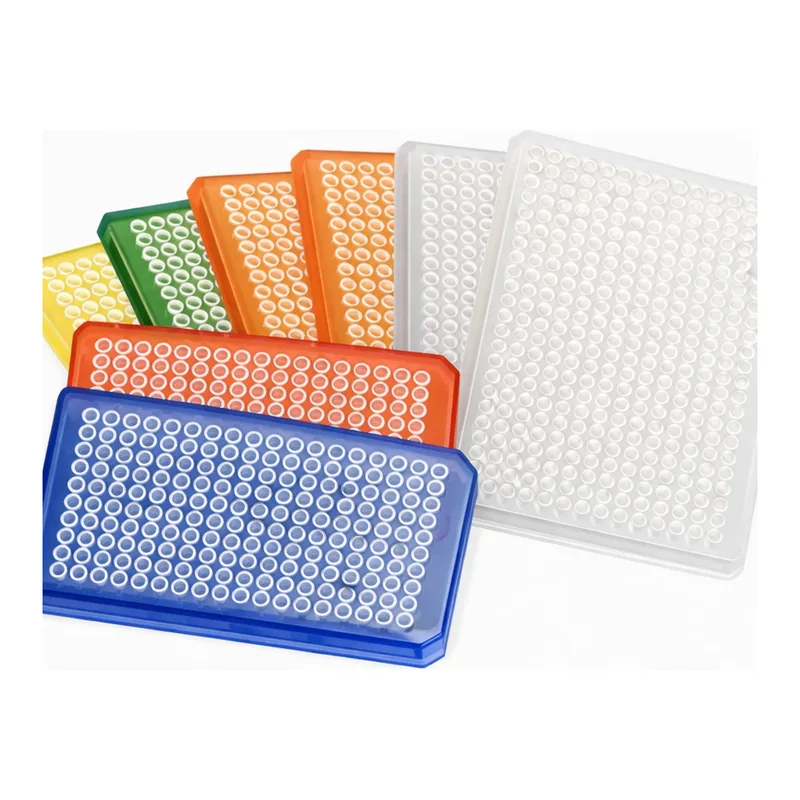 Thermo Fisher Scientific Armadillo PCR Plate, 384-well, blue, white wells, barcoded