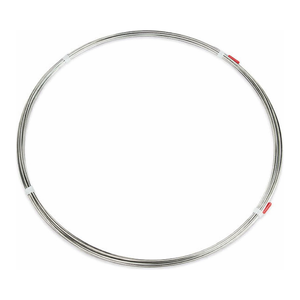 Restek Tubing, Stainless Steel, 304SS Rinsed and Cleaned 1/16in OD x 0.03in ID, 10ft Roll
