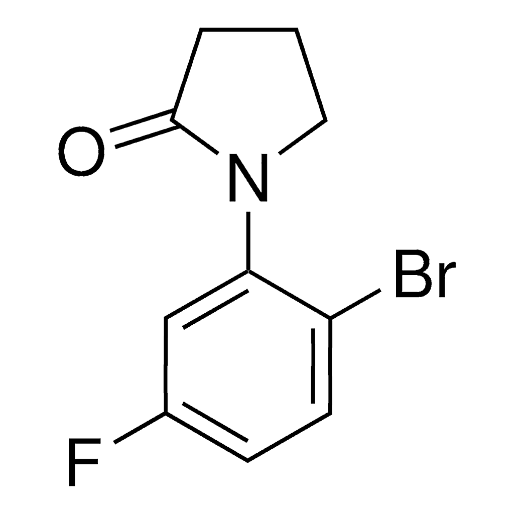 Merck 1-(2-Bromo-5-fluorophenyl)-2-pyrrolidinone