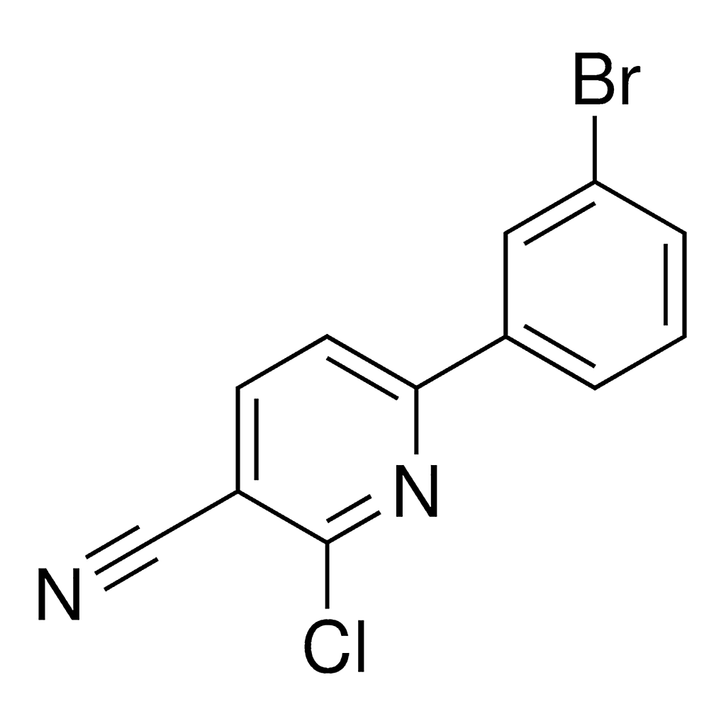 Merck 6-(3-Bromophenyl)-2-chloronicotinonitrile