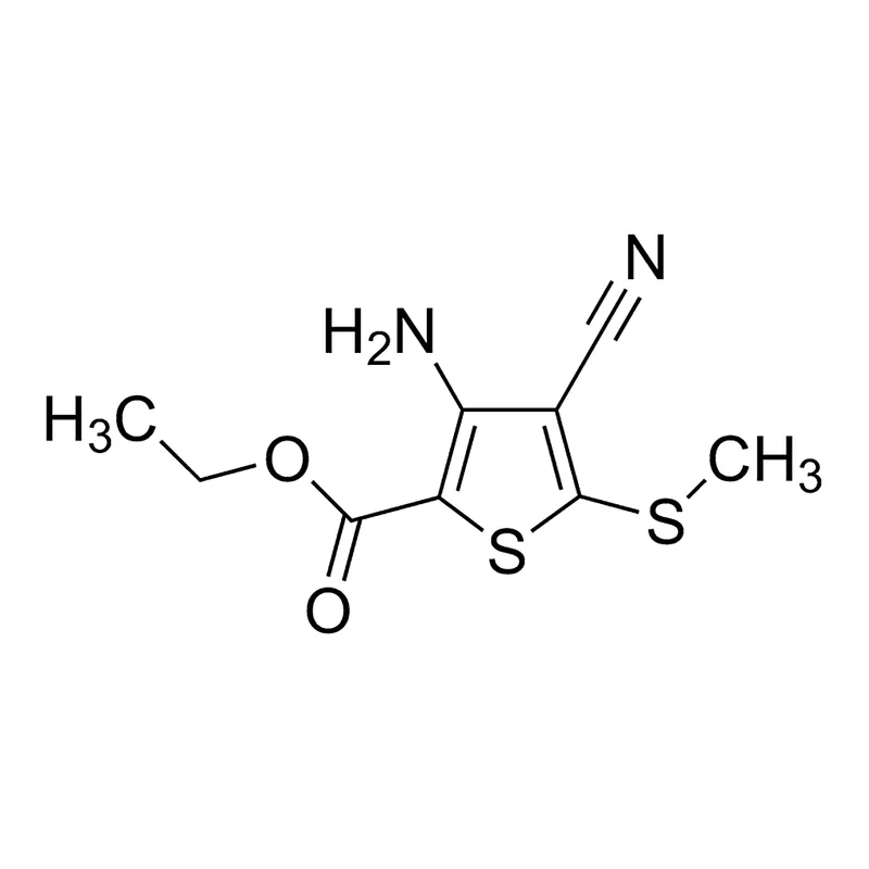 Merck 3-Amino-4-cyano-5-methylsulfanylthiophene-2-carboxylic acid ethyl ester