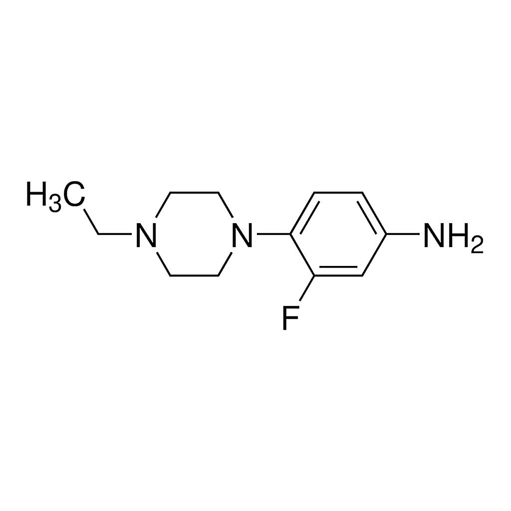 Merck 4-(4-Ethyl-1-piperazinyl)-3-fluoro-benzenamine