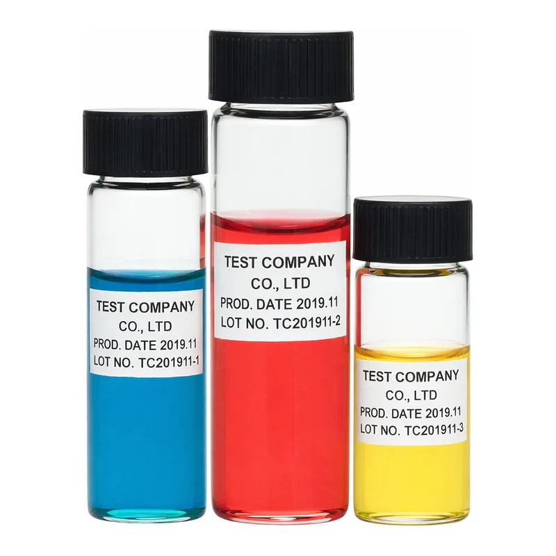 Merck Wheaton sample vials with rubber lined caps