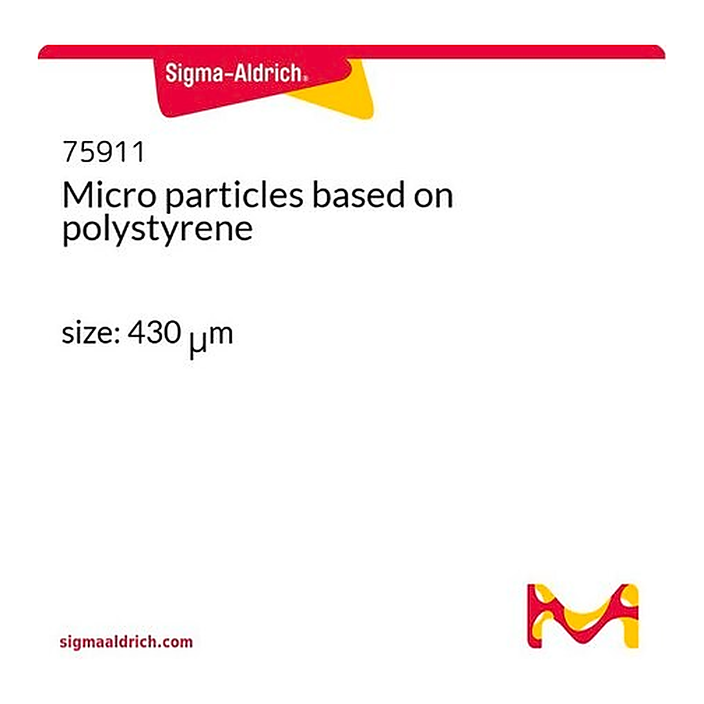 Merck Micro particles based on polystyrene