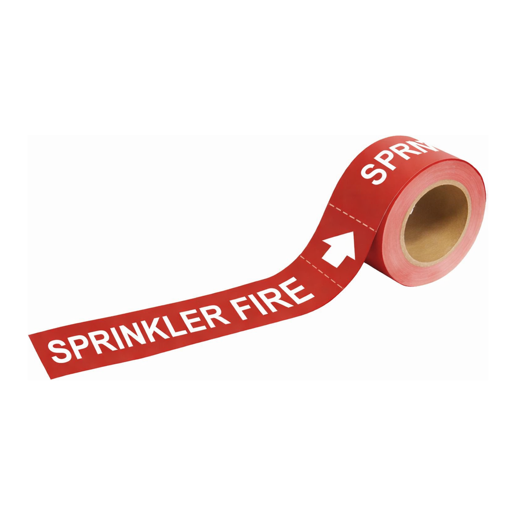 Brady SPRINKLER FIRE Pipe Markers-To-Go