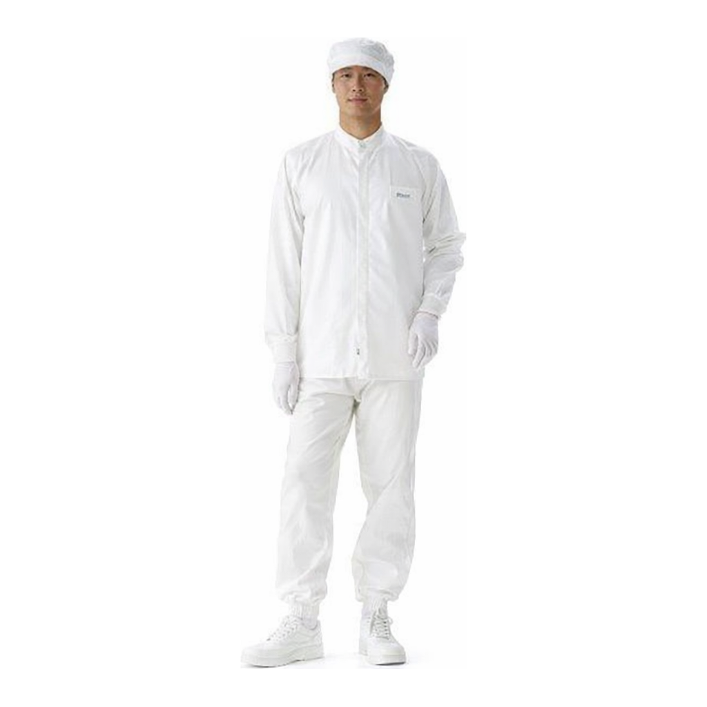 AS ONE CR Coat, Stand-up Collar(Unisex·Clean Washing), 클린 룸 코트·스탠딩 칼라(남녀공용·클린 세정 처리)