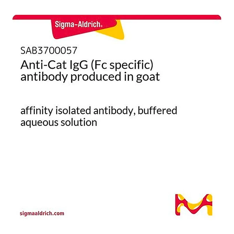 Merck Anti-Cat IgG (Fc specific) antibody produced in goat