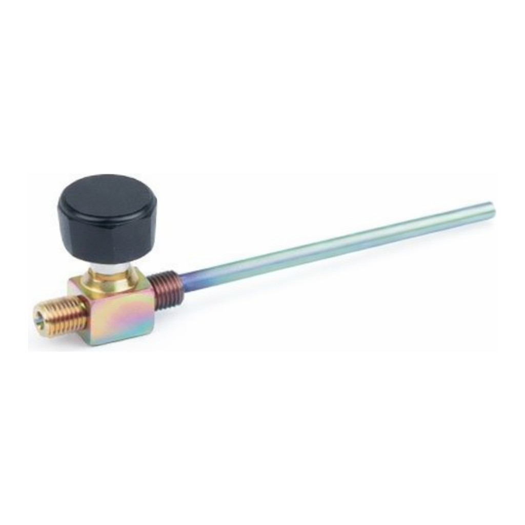 Restek Sample Cylinder Valve, Sulfinert, 1/4inNPTx1/4inNPT w/Dip Tube 5-1/4 inches