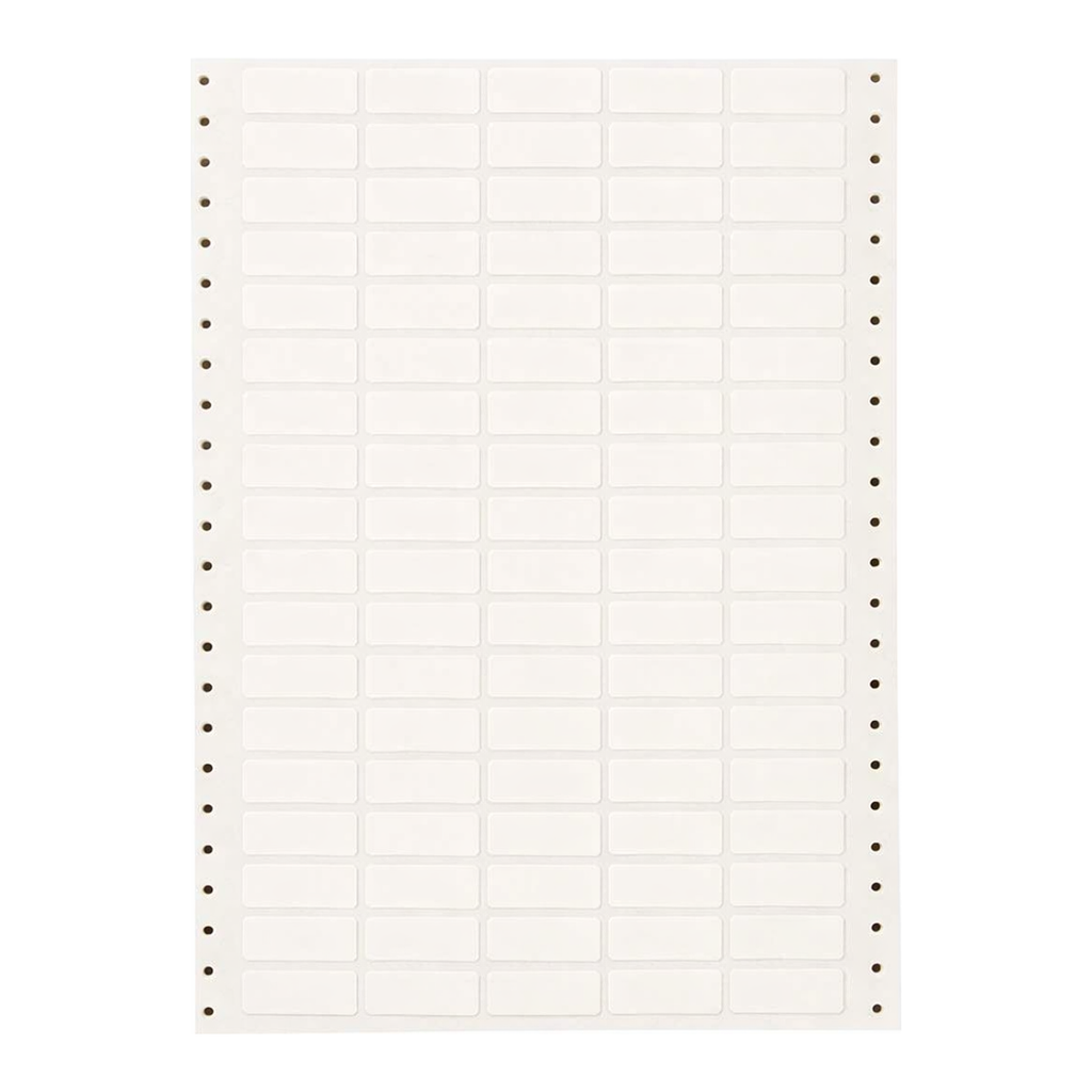 Brady DATAB Coated Cloth Labels with Permanent Adhesive