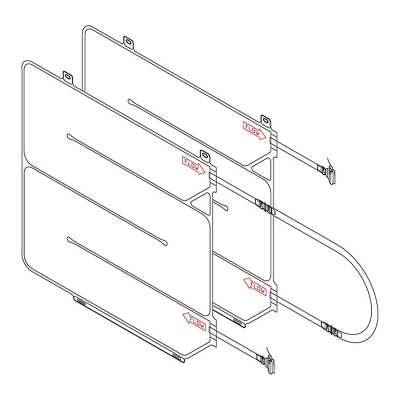 Thermo Fisher Scientific DHX Heat Exchanger BioProcess Container (BPC), ASI 26/77 film, ReadyMate connections, two 6-L BPCs