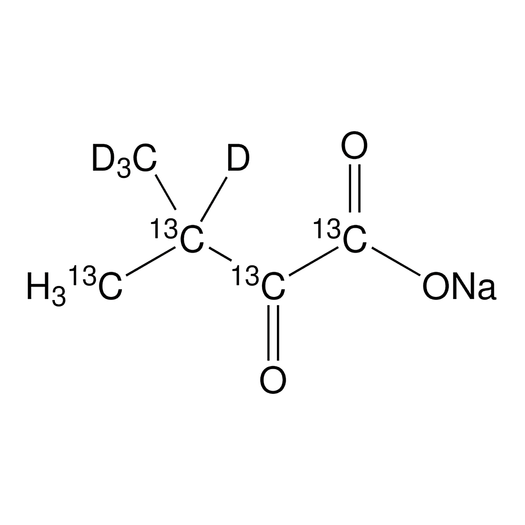 Merck 2-Keto-3-(methyl-d3)-butyric acid-1,2,3,4-13C4, 3-d sodium salt