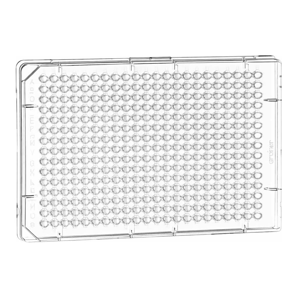 Greiner Bio One MICROPLATE, 384 WELL, PS, F-BOTTOM,SMALL VOLUME, HIBASE, CLEAR, 10 PCS./BAG