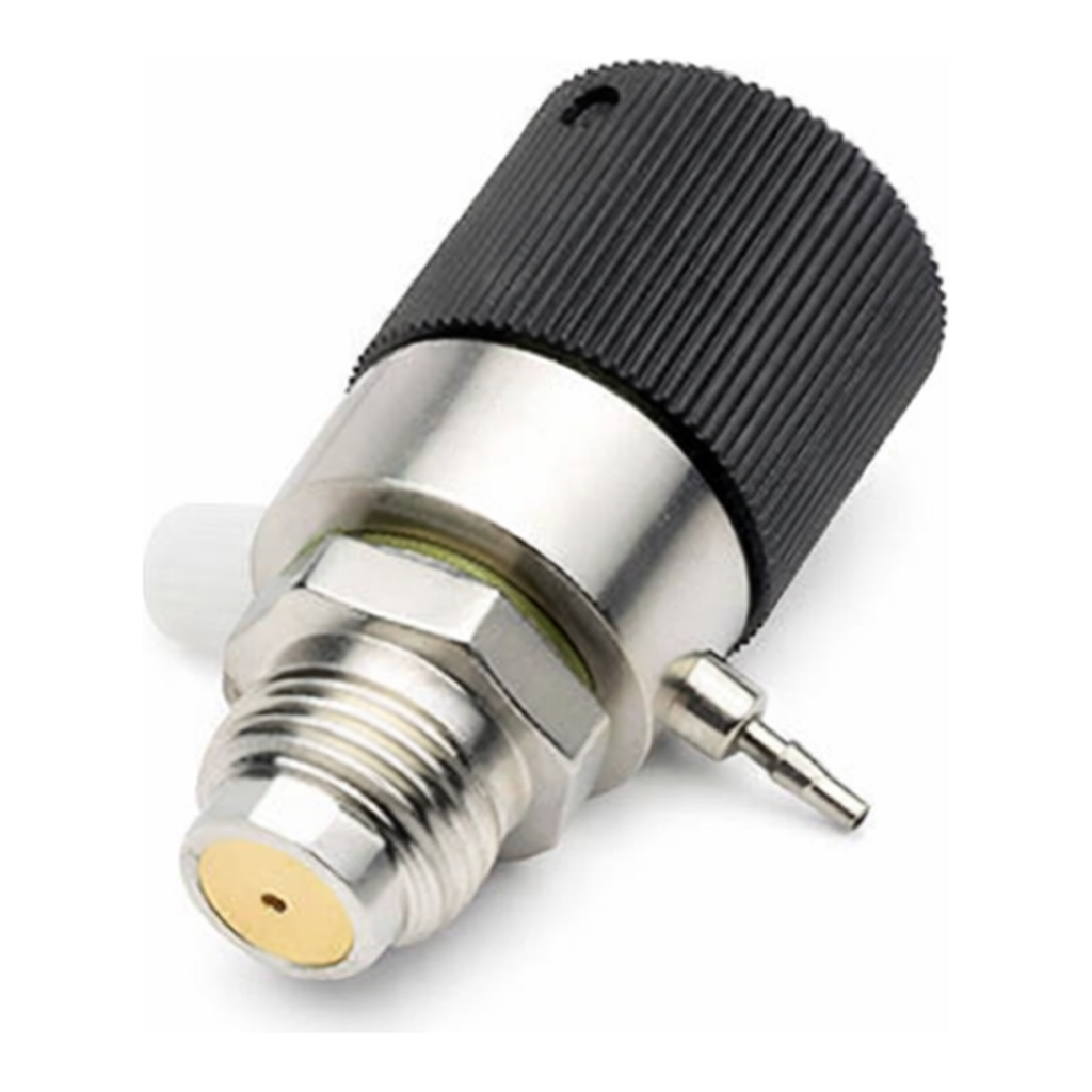 Agilent Purge Valve short with PTFE frit