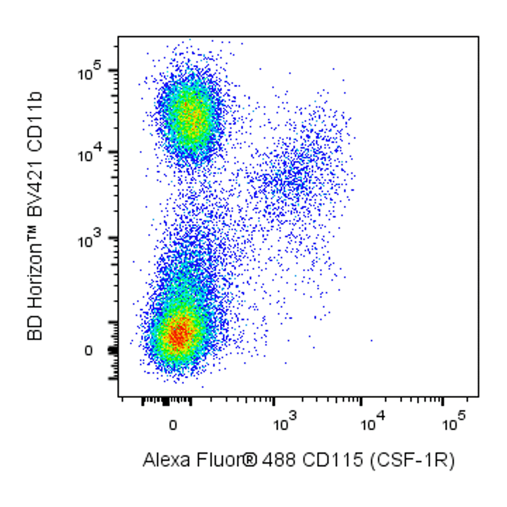 BD Alexa Fluor® 488 Rat Anti-Mouse CD115 (CSF-1R)