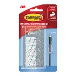 Daihan Science 3M CommandTM Clear Cord Clips, Damage-Free Hanging, Reusable<br>Ideal for Keep