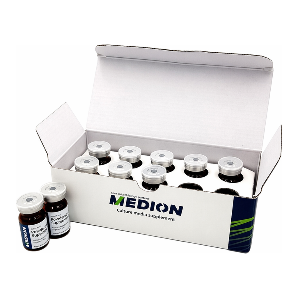 Microgiene BURKHOLDERIA CEPACIASELECTIVE AGAR(BCSA)USP60 Supplement5ml