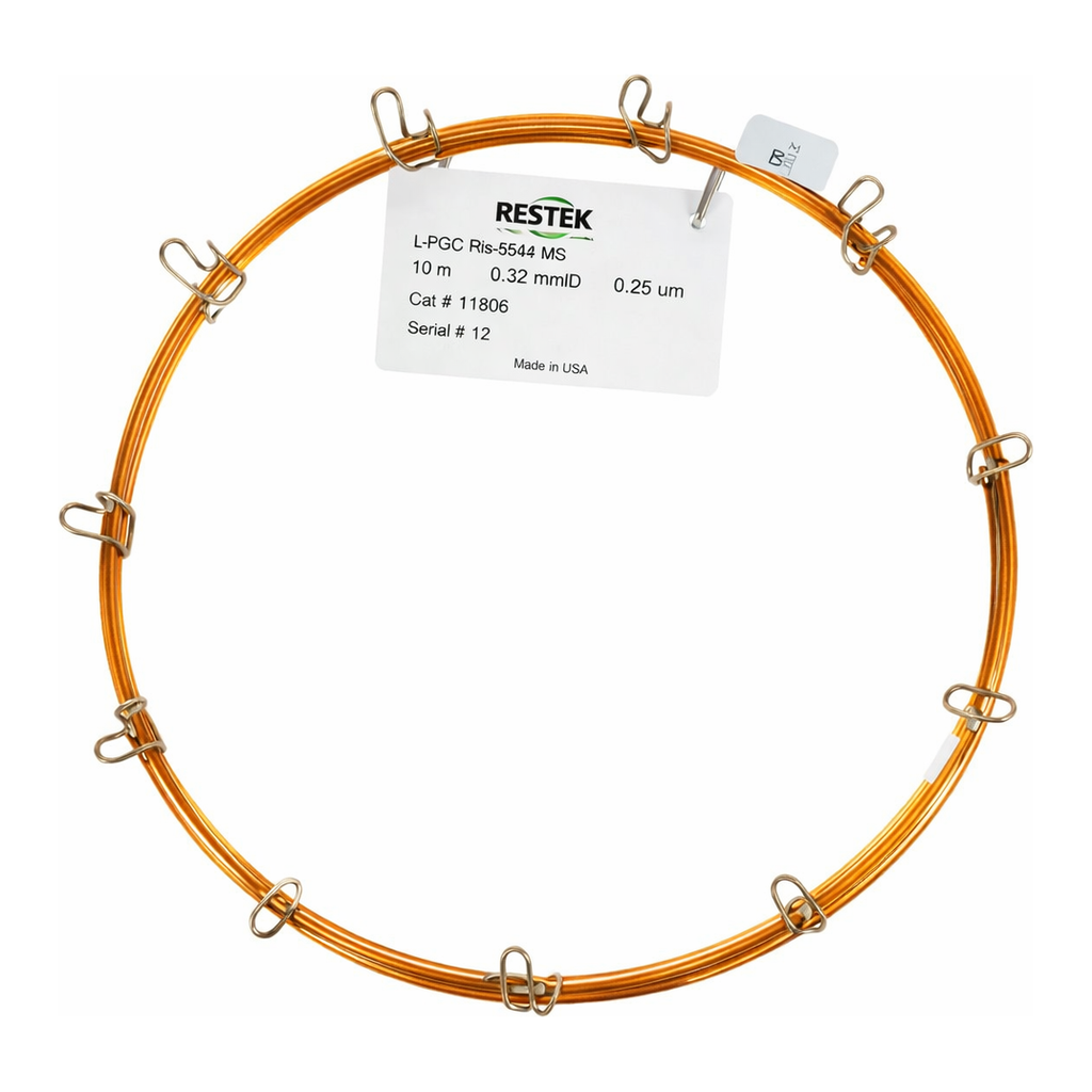 Restek LPGC Rxi-35Sil MS, includes Rxi-35Sil MS 10m 0.32mm 0.25um w/5m 0.15mm ID Rxi Restrictor c