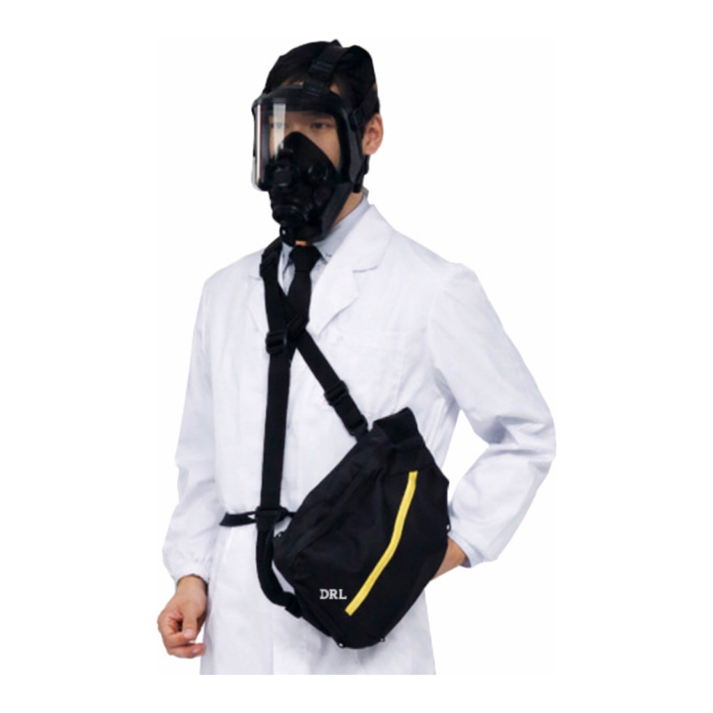 AS ONE IsolatIon Type Gas Mask(for High Density 2.0% or less), 격리식방독마스크(고농도용2.0%이하)