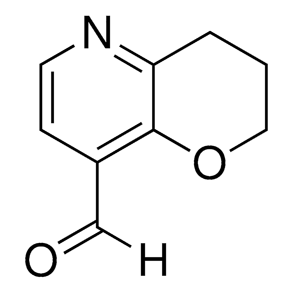 Merck 3,4-Dihydro-2H-pyrano[3,2-b]pyridine-8-carbaldehyde