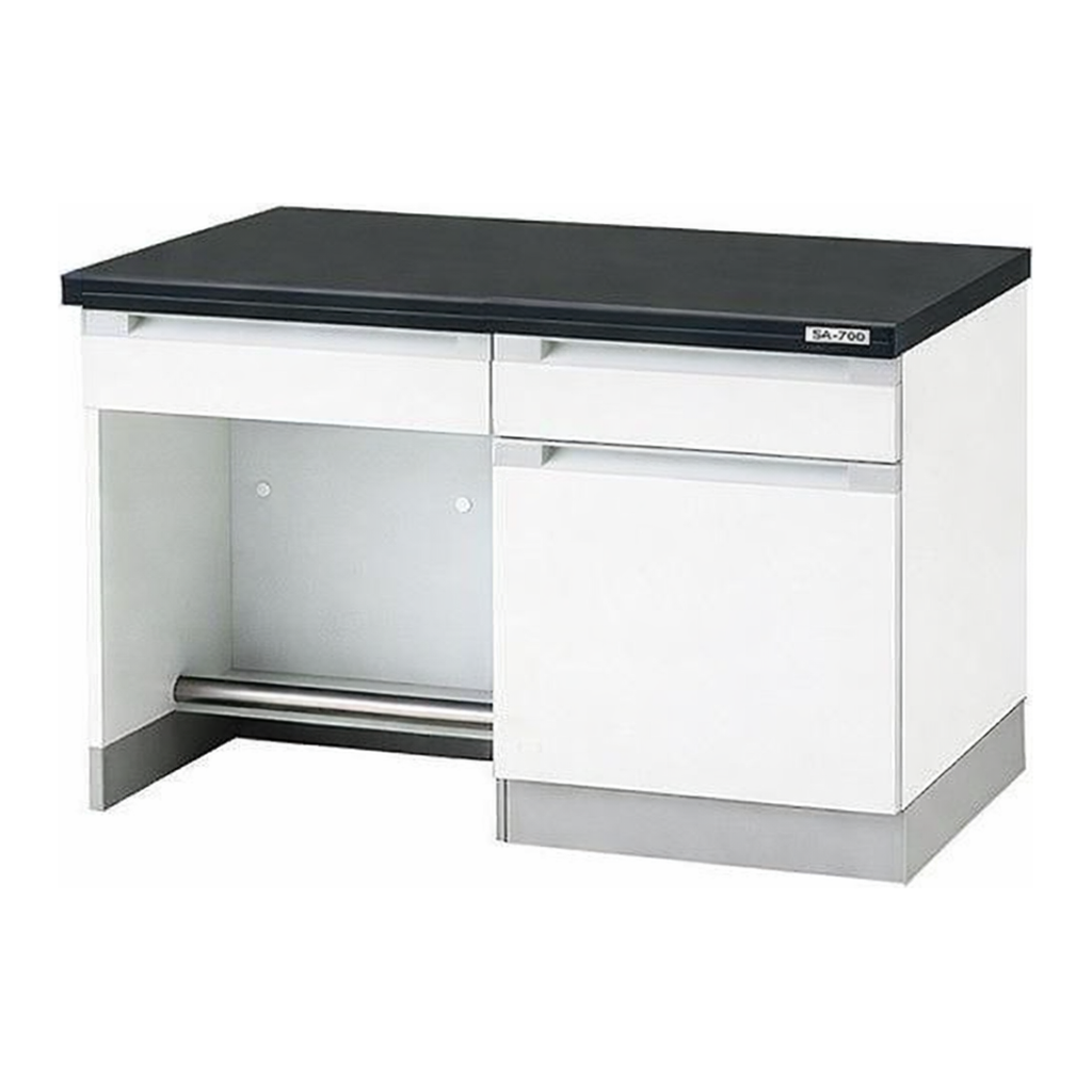 AS ONE Side Laboratory Bench(Wooden Type), 사이드 실험대(목제 타입)