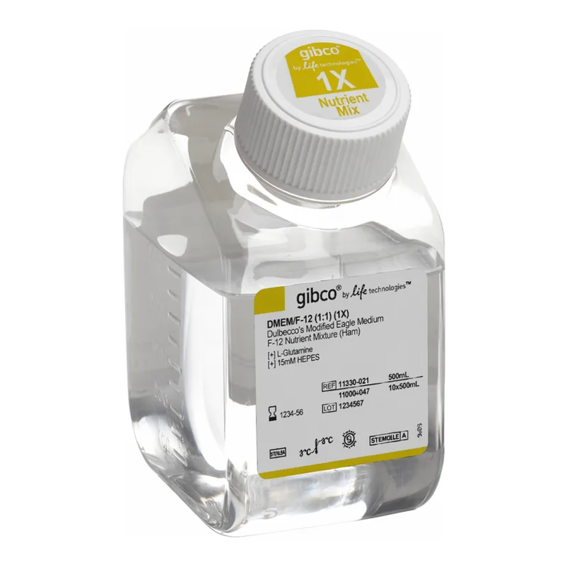 Thermo Fisher Scientific DMEM/F-12, HEPES, no phenol red, 500 mL