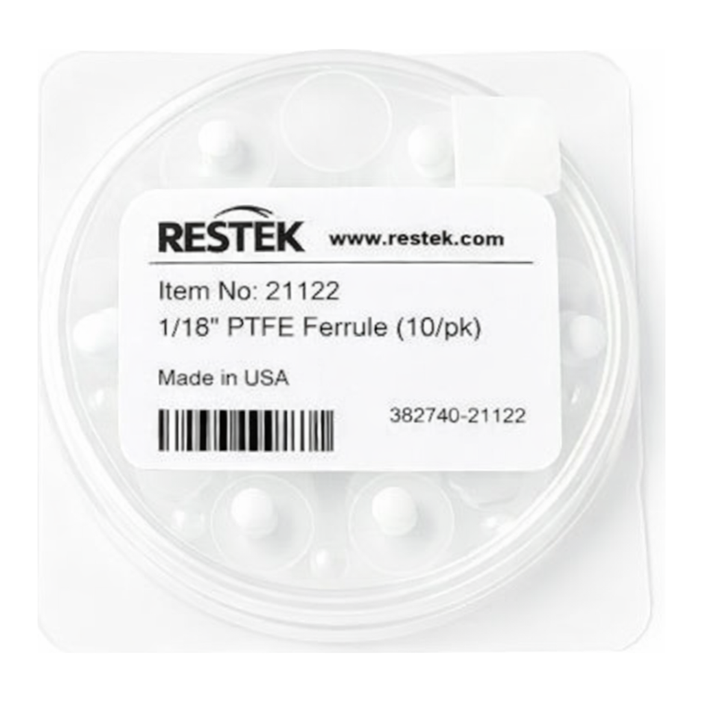 Restek Ferrule, PTFE, 1/16in, Pack of 10