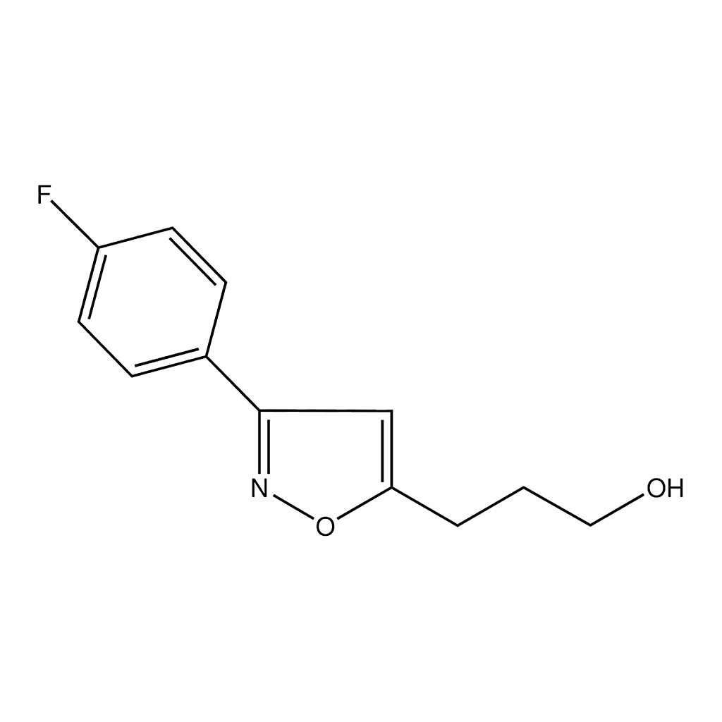 Merck 3-(3-(4-Fluorophenyl)isoxazol-5-yl)propan-1-ol