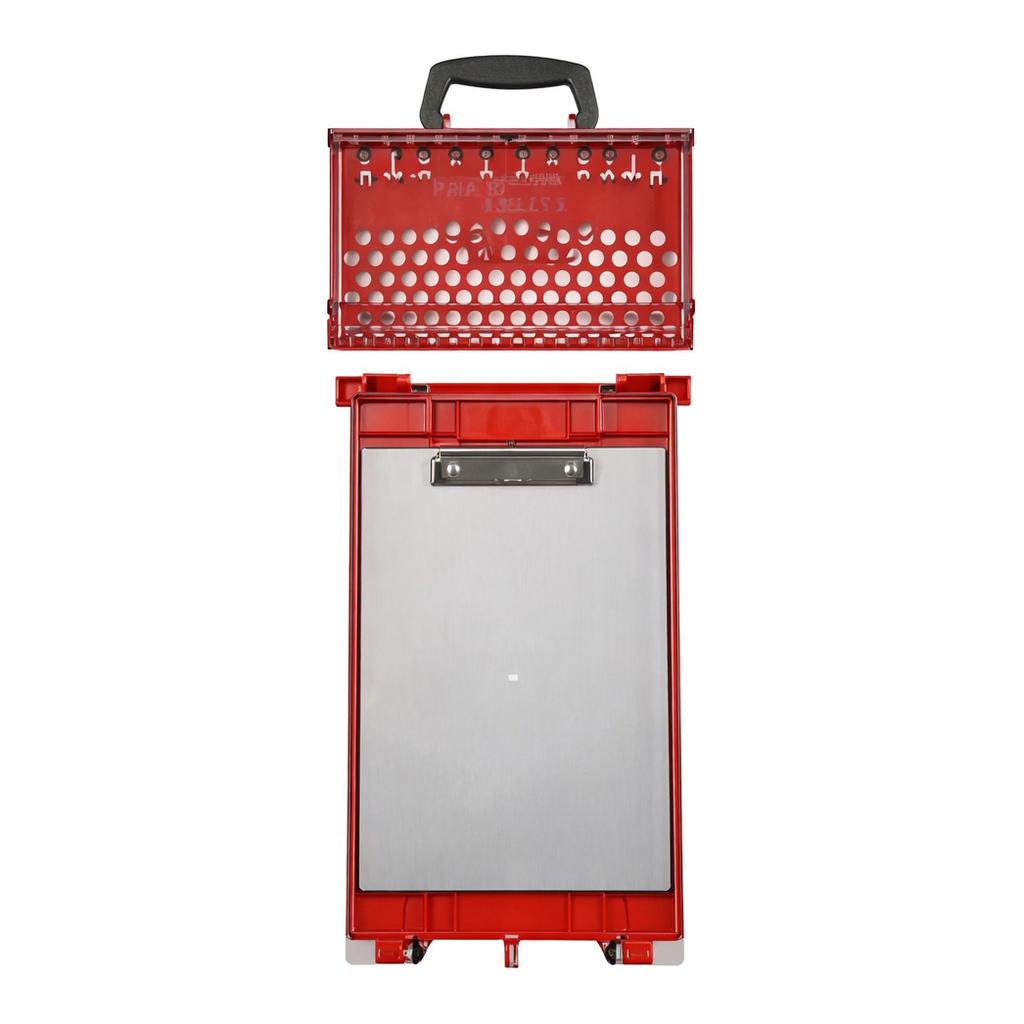 Brady Permit Control Station with Slimview Group Lock Box