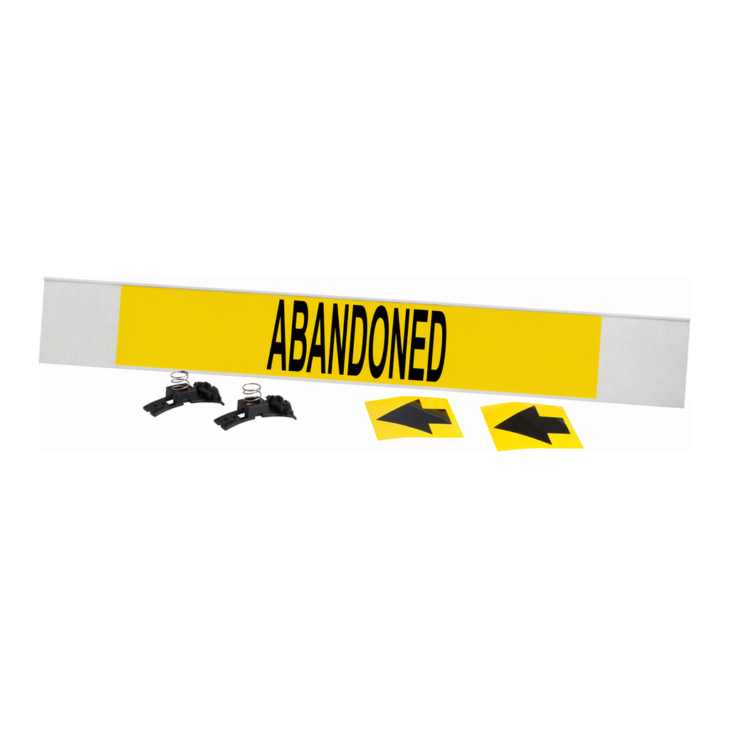 Brady ABANDONED High Performance Pipe Marker