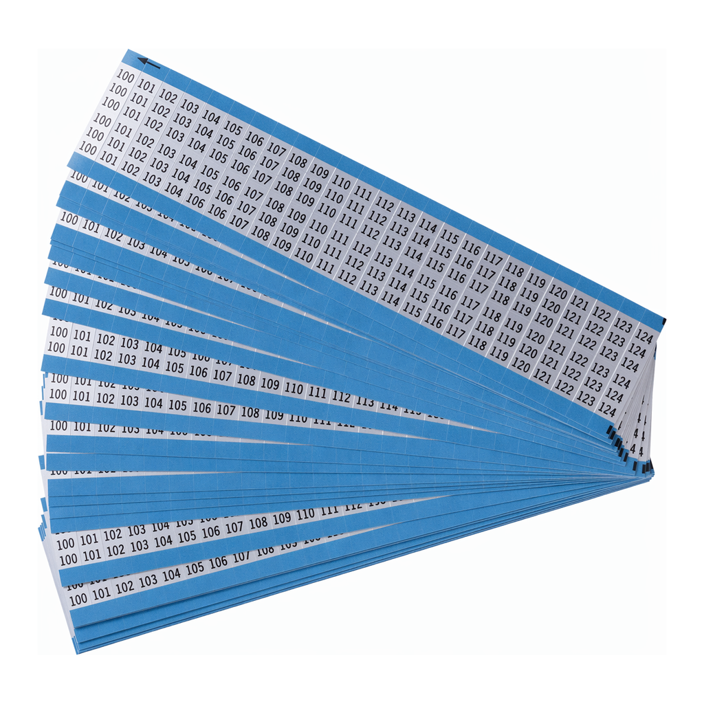 Brady Consecutive Numbers Aluminum Wire Markers