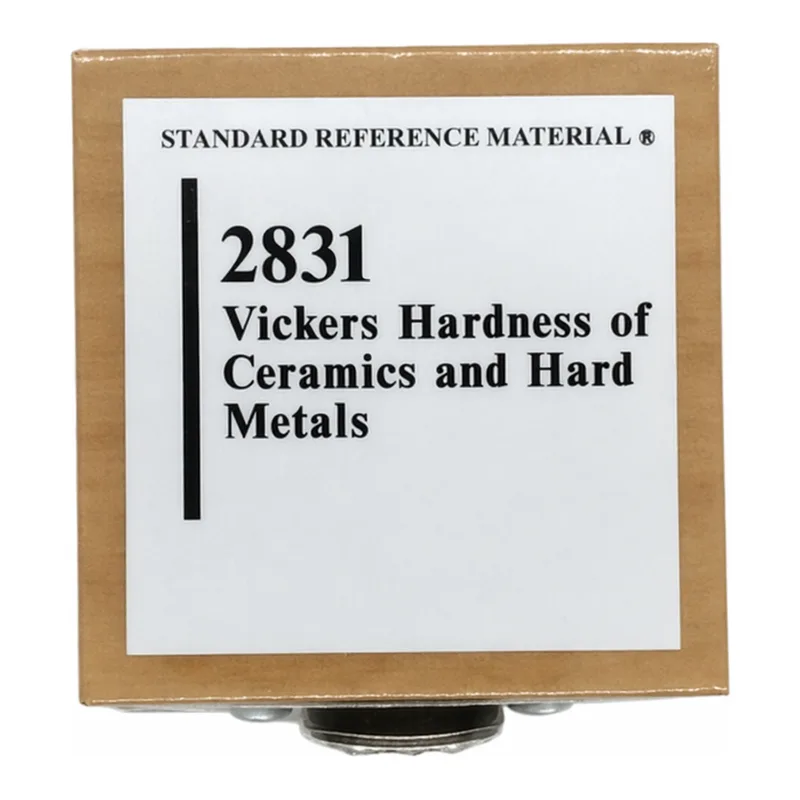 Merck Vickers hardness of ceramics and hardmetals