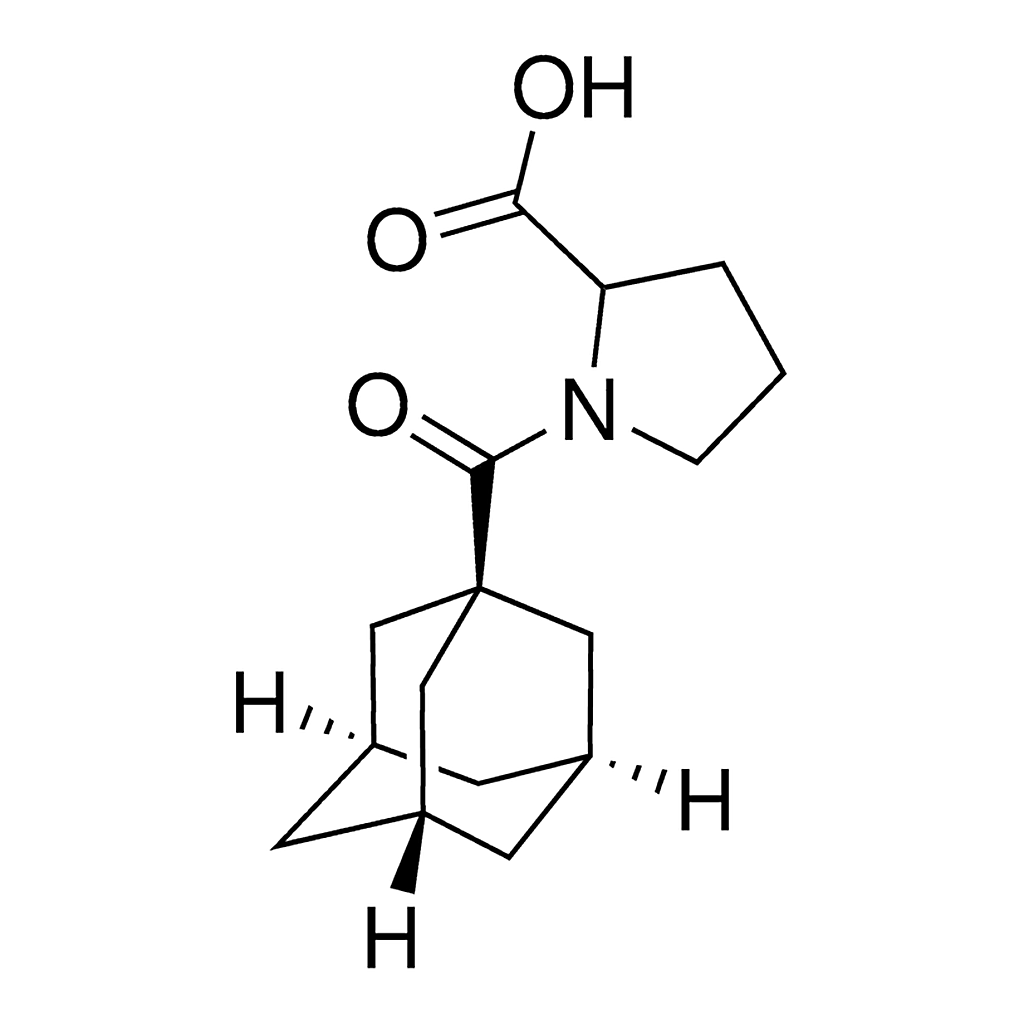 Merck 1-(Adamantane-1-carbonyl)-pyrrolidine-2-carboxylic acid